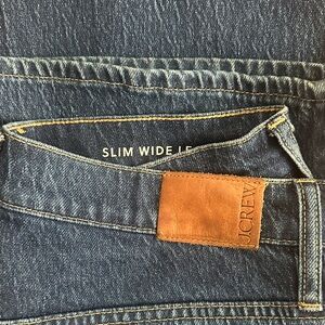 J. Crew Women's Slim Wide Leg Jeans - Indigo